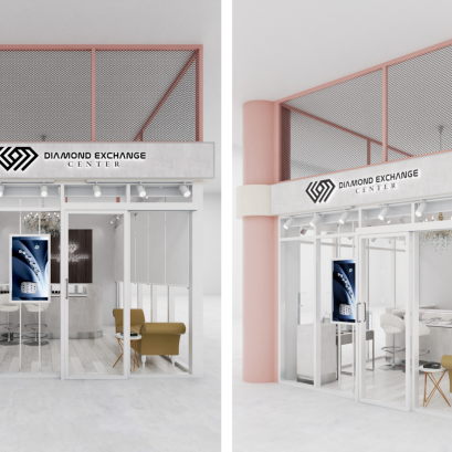 ออกแบบ ผลิต และติดตั้งร้าน : ร้าน Dimond Exchange เจ๊เล้งดอนเมือง กทม.